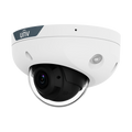 UNIVIEW UV-IPC312LE-ADF28K-DL - Cámara Domo IP Uniview - Gama Easy - 2 MP | Lente 2.8 mm | microSD 512 GB - IR 30m | Luz blanca 30 m | WDR 120 dB - ColorHunter - PoE | SIPLite | UMD | IP67 | IK10