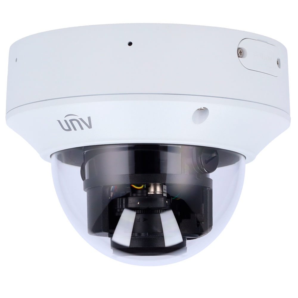 UNIVIEW UV-IPC3234SA-AHDZK-PI-I1 - Cámara Domo IP Uniview - Gama Prime - 4 MP | Lente motorizada 2.7~13.5 mm | 5X Zoom - IR 40m | WDR 130 dB | microSD 512 GB - LightHunter | Análisis estadístico | 60 FPS - PoE | SIP | UMD | IP67 | IK10 - Audio | Alarmas | - imagen 1