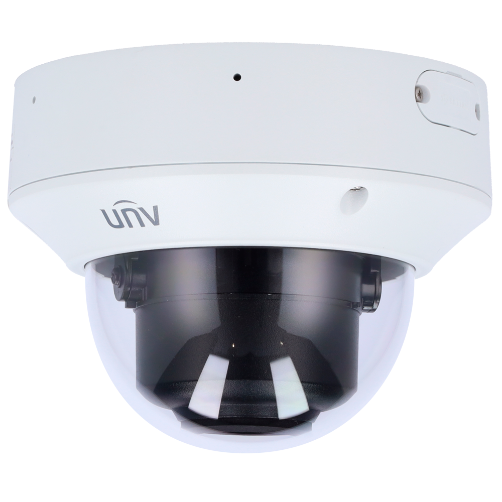 UNIVIEW UV-IPC3238EA-AHDX4K-I1 - Cámara Domo IP Uniview - Gama Pro - 8 MP | Lente 8 ~ 32 mm | microSD 512 GB - IR 40 m | WDR 140 dB | 60 PFS - Wise-ISP | Conteo de personas | Metadatos - PoE | UMD | SIP | IP67 | IK10 | 60fps - 2 Mic | Altavoz | Alarmas | - imagen 1