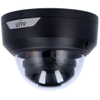 UNIVIEW UV-IPC324LE-ADF28K-H-BLACK - Cámara Domo IP Uniview - Gama Easy - 4 MP | Lente 2.8 mm | microSD 512 GB - IR 30 m | WDR 120 dB - - PoE | UMD | IP67 | IK10 - Micrófono integrado | Color negro - imagen 1