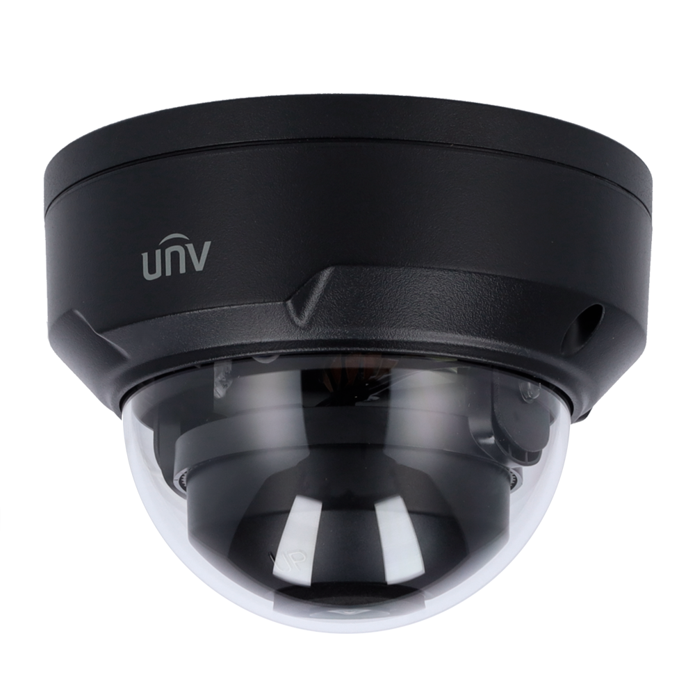 UNIVIEW UV-IPC324LE-DSF28K-G-BLACK - Cámara IP 4 Megapixel Color Negro - Gama EasyStar - 1/3" Progressive Scan CMOS - Lente 2.8 mm - IR LEDs Alcance 30 m - Interfaz WEB, CMS, Smartphone y NVR - imagen 1