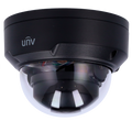 UNIVIEW UV-IPC324SB-DF28K-I0-BLACK - Cámara Domo IP Uniview - Gama Prime - 4 MP | Lente 2.8 mm | microSD 256 GB - IR 30m | WDR 120 dB - LightHunter | Análisis estadístico - PoE | SIP | UMD | IP67 | IK10 - Audio | Alarmas | Color negro - imagen 1