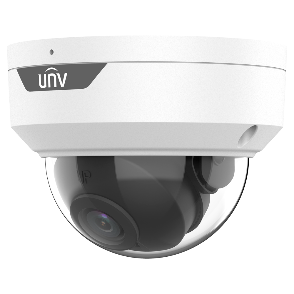 UNIVIEW UV-IPC328LE-ADF40K-H - Cámara Domo IP Uniview Gama Easy - 8 MP | Lente 4 mm | microSD 512 GB - IR 30 m | WDR 120 dB - Cruce de línea e intrusión basado en cuerpohumano - PoE | IP67 | IK10 | UMD - Micrófono incorporado - imagen 1