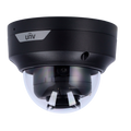 UNIVIEW UV-IPC3528LE-ADF28K-WP-BLACK - Cámara Domo IP Uniview - Easy - 8 MP | Lente 2.8 mm | microSD 512 GB - Luz blanca 30 m | WDR 120 dB - Color Hunter con tecnología WISE-ISP - PoE | UMD | SIP Lite | IP67 | IK10 - Micrófono | Color negro - imagen 1
