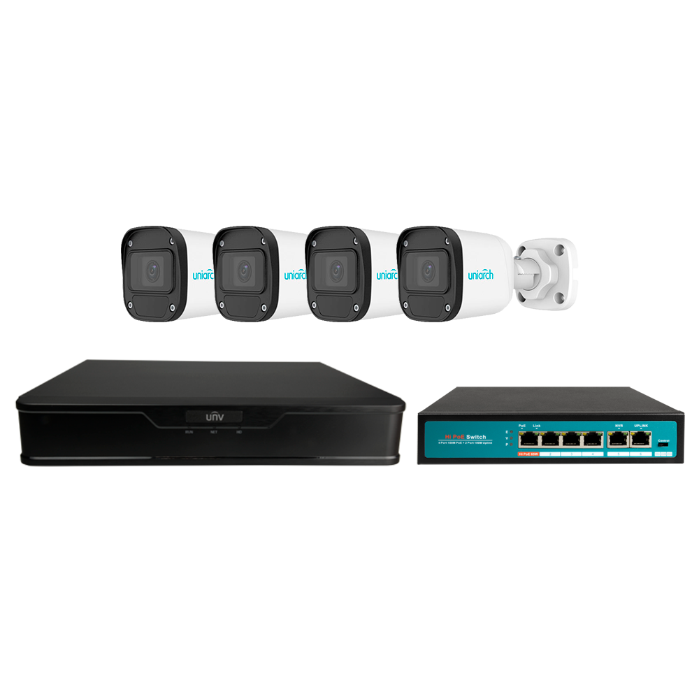 UNIVIEW UV-KIT101-B44XPOE - imagen 1