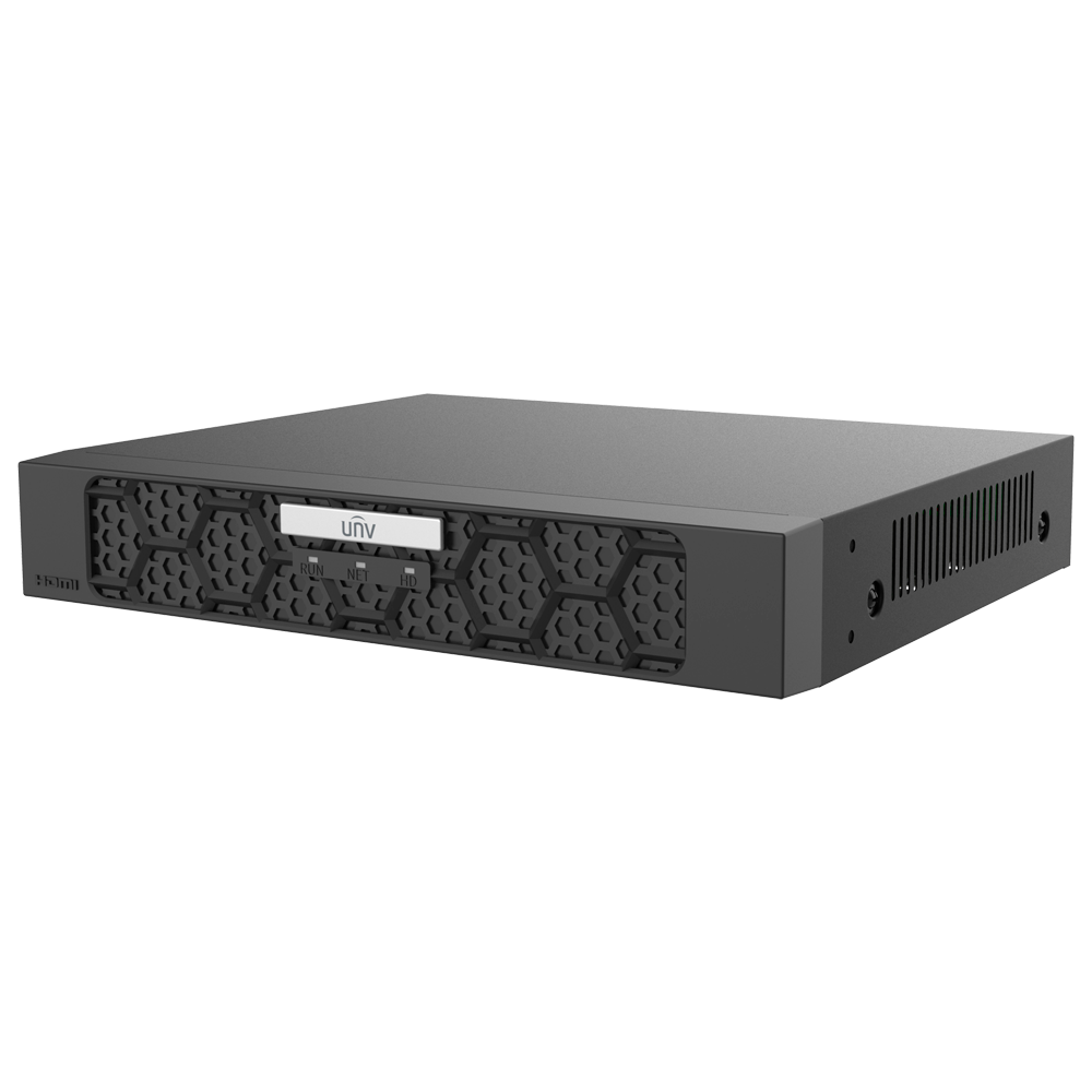 UNIVIEW UV-NVR501-16B-IQ - Uniview NVR Prime - 16 Canales - Resolución máxima 16 MP - 1 HDD hasta 16 TB - UMD | SIP | Conteo | Detección facial - AcuSearch | SmartSearch - Ancho de banda 80 Mbps