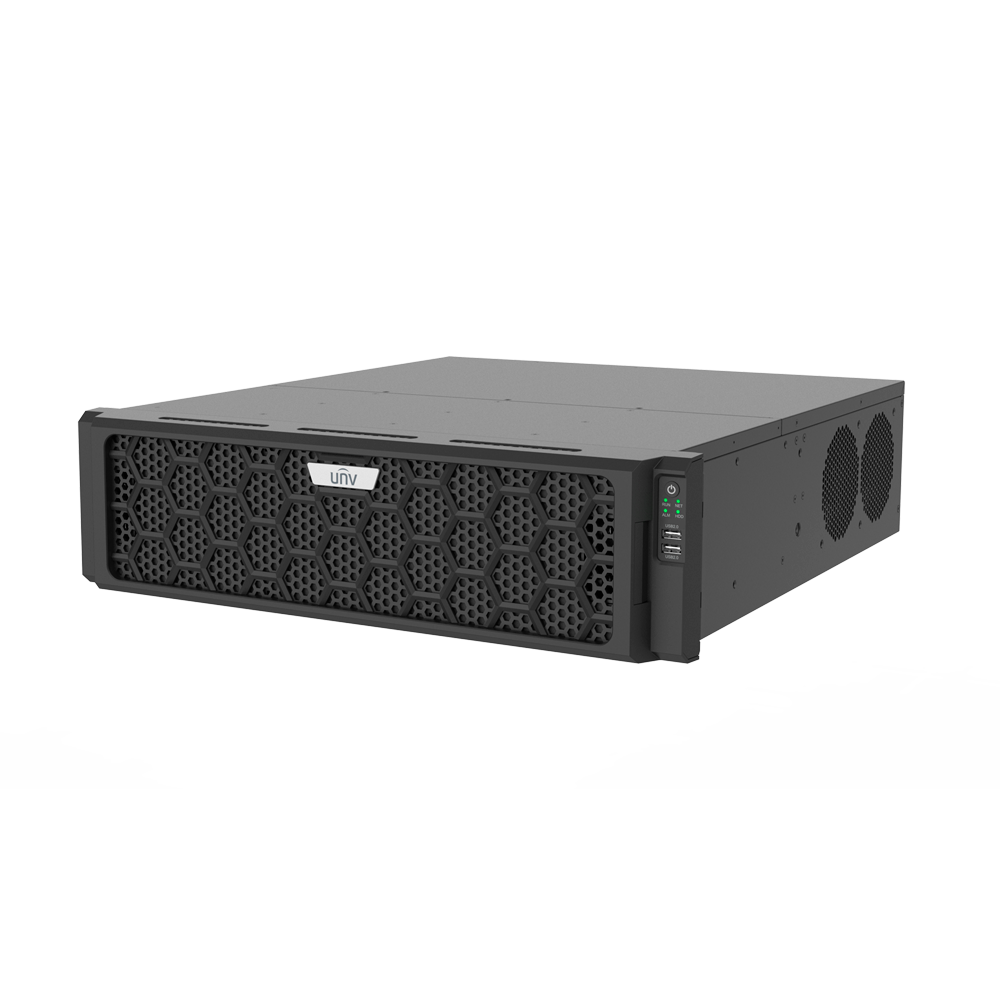 UNIVIEW UV-NVR516-128E-R-IM - NVR Uniview gama Prime - 128CH | 32 Mpx | 2 tarjetas decodificadoras - AI: SIP, conteo, facial, autotracking, audio - 16 HDD hasta 24 T | RAID 0, 1, 5, 6, 10, 50, 60 - Ancho de banda 768Mbps - imagen 1