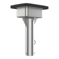 UNIVIEW UV-TR-CE45-S-IN - Soporte techo - Altura 311.5 mm | Base 154 x 206 mm - Apto para uso en exterior - Color gris - Acero inoxidable - imagen 1