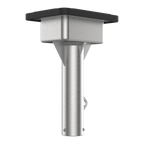 UNIVIEW UV-TR-CE45-S-IN - Soporte techo - Altura 311.5 mm | Base 154 x 206 mm - Apto para uso en exterior - Color gris - Acero inoxidable - imagen 1