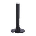 UNIVIEW UV-TR-CM24-IN-BLACK - Soporte de techo - Para domos motorizadas - Apto para uso en exterior - Color negro | 223 mm (Al) x 110 mm (diámetro) - Pasador de cables - imagen 1
