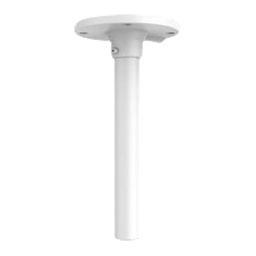 UNIVIEW UV-TR-CM24-IN - Soporte de techo - Para domos motorizadas - Apto para uso en exterior - Color blanco | 223 mm (Al) x 110 mm (diámetro) - Pasador de cables