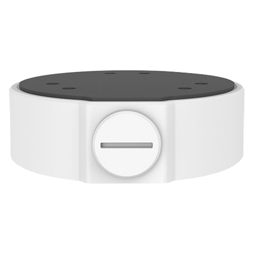 UNIVIEW UV-TR-JB03-H-IN - Caja de conexiones - Para cámaras domo - Apto para uso exterior - Instalación en techo o pared - Pasador de cables - Color blanco | 36 mm (Al) x 126 mm (Ø)