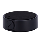 UNIVIEW UV-TR-JB03-I-IN-BLACK - Caja de conexiones - Para cámaras domo - Apto para uso exterior - Instalación en techo o pared - Pasador de cables - Color negro | 36 mm (Al) x 117.8 mm (Ø) - imagen 1