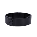 UNIVIEW UV-TR-JB04-C-IN-BLACK - Caja de conexiones - Para cámaras domo - Apto para uso exterior - Instalación en techo o pared - Pasador de cables - Color negro | 40 mm (Al) x 145 mm (Ø) - imagen 1