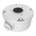UNIVIEW UV-TR-JB05-B-IN - Caja de conexiones - Para cámaras bullet - Apto para uso exterior - Instalación en techo o pared - Blanco | 55 mm (Al) x 98 mm (diámetro base) - Pasador de cables