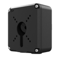 UNIVIEW UV-TR-JB07-D-IN-BLACK - Caja de conexiones - Para cámaras bullet - Apto para uso exterior - Instalación en techo o pared - Color negro | 55 mm (Al) x 126 mm (Ø) - Pasador de cables