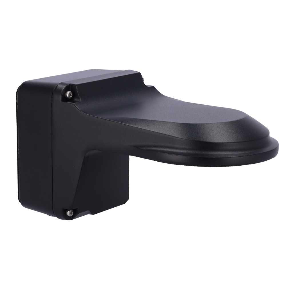 UNIVIEW UV-TR-JB07/WM03-G-IN-V2-BLACK - Soporte de pared - Para cámaras domo - Caja de conexiones - Apto para uso en exterior - Pasador de cables - Color negro | 128.8(Al) x 125(An) x 231.4(Fo)mm