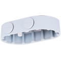 UNIVIEW UV-TR-JB08 - Caja de conexiones - Para cámaras domo doble canal - Apto para uso exterior - Instalación en techo o pared - Pasador de cables - Color blanco | 48mm x 176mm x 107mm (Ø) - imagen 1