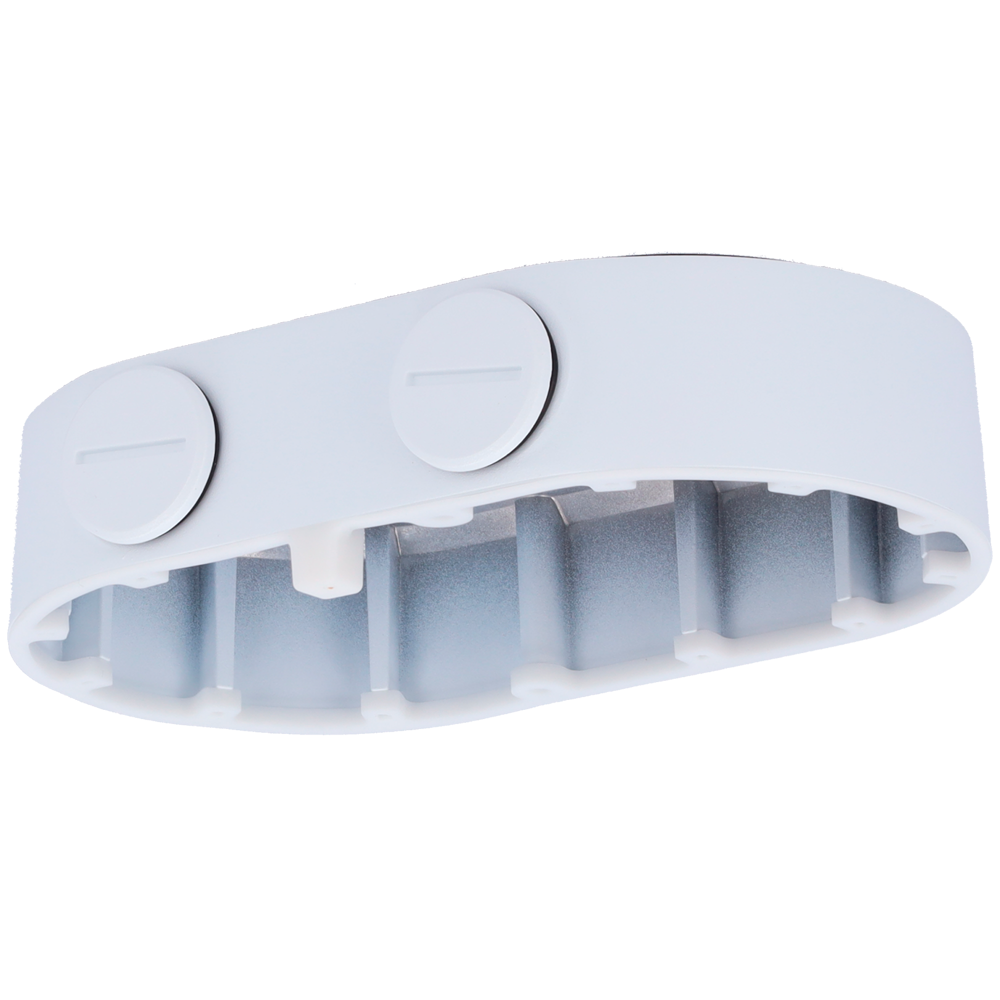 UNIVIEW UV-TR-JB08 - Caja de conexiones - Para cámaras domo doble canal - Apto para uso exterior - Instalación en techo o pared - Pasador de cables - Color blanco | 48mm x 176mm x 107mm (Ø) - imagen 1