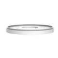 UNIVIEW UV-TR-SM03-IN - Adaptador - Para cámaras domo y bullet - Aleación de aluminio - Color blanco - Pasador de cables - 109 mm (Diámetro base) x 19 (An)