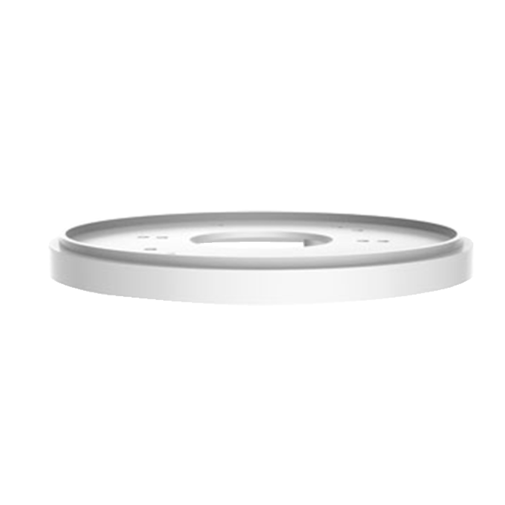 UNIVIEW UV-TR-SM03-IN - Adaptador - Para cámaras domo y bullet - Aleación de aluminio - Color blanco - Pasador de cables - 109 mm (Diámetro base) x 19 (An)