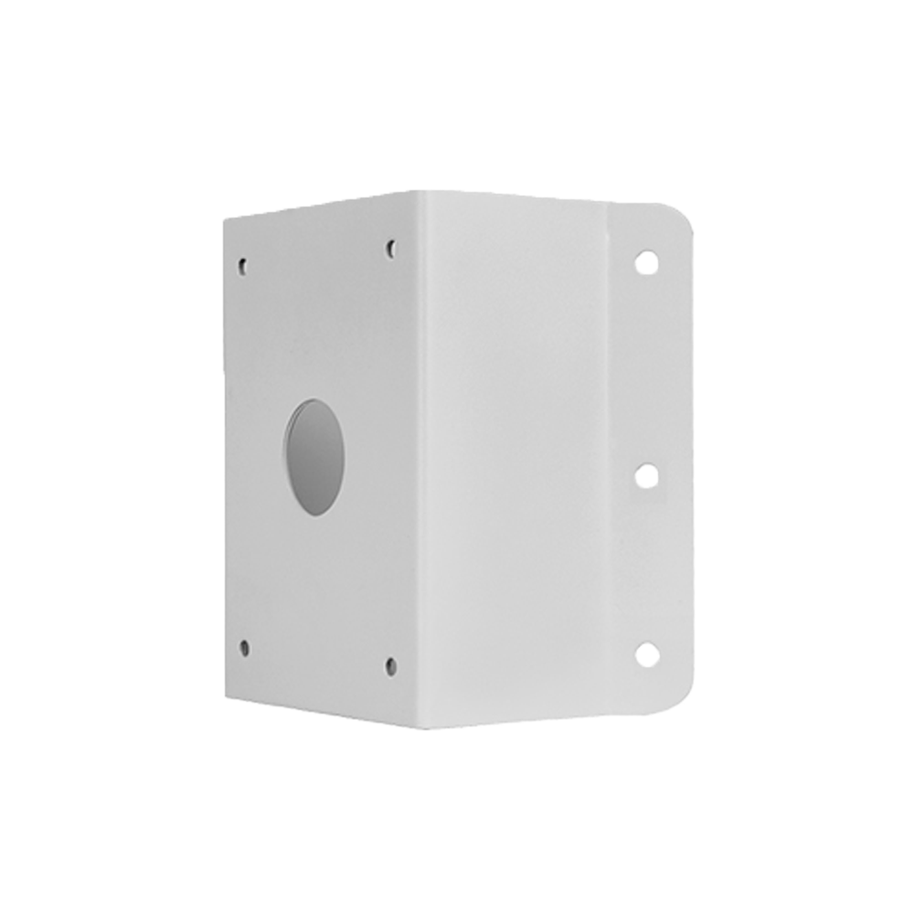 UNIVIEW UV-TR-UC08-B-IN - Soporte de esquina - Para cámaras motorizadas UNIVIEW - Apto para uso en exterior - Pasador de cables - Color blanco - 215 mm (Al) x 230 (An) x 127 (Fo) mm