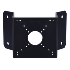 UNIVIEW UV-TR-UC08-C-BLACK - Soporte de esquina - Para cámaras Bullet y domo - Apto para uso en exterior - Color negro - Pasador de cables - 116 mm (Al) x 127(An) x 137 (Fo) mm - imagen 1