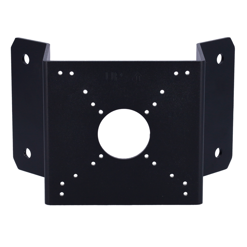 UNIVIEW UV-TR-UC08-C-BLACK - Soporte de esquina - Para cámaras Bullet y domo - Apto para uso en exterior - Color negro - Pasador de cables - 116 mm (Al) x 127(An) x 137 (Fo) mm - imagen 1