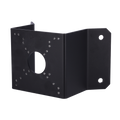 UNIVIEW UV-TR-UC08-C-V2-BLACK - Soporte de esquina - Para cámaras Bullet y domo - Apto para uso en exterior - Color negro - Pasador de cables - 127 mm (Al) x 207 (An) x 115.6 (Fo) mm