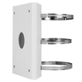 UNIVIEW UV-TR-UP08-A-IN - Soporte de mástiles - Para cámaras UNIVIEW PTZ - Apto para uso en exterior - Color blanco - Pasador de cables - 215 mm (Al) x 175 (An) x 60 (Fo) mm