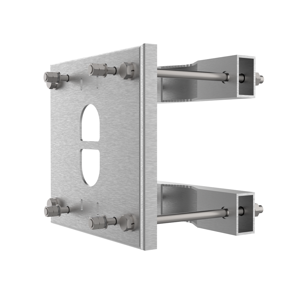 UNIVIEW UV-TR-UP08M-A-IN - Soporte de mástiles - Para cámara Tiangong - Apto para uso en exterior - Acero inoxidable - Pasador de cables - 220 mm (Al) x 228 (An) x 226.4 (Fo) mm - imagen 1