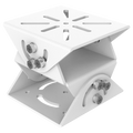 UNIVIEW UV-TR-UV06-A-IN - Soporte de poste - Apto para uso exterior/ interior - Color blanco - 115 x 103 x 100 mm