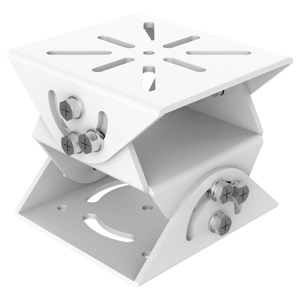 UNIVIEW UV-TR-UV06-A-IN - Soporte de poste - Apto para uso exterior/ interior - Color blanco - 115 x 103 x 100 mm