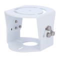 UNIVIEW UV-TR-UV06-C-IN - Soporte de poste - Para cámaras 2D - Apto para uso exterior/ interior - Color blanco - 117 x 101 x 83 mm - imagen 1