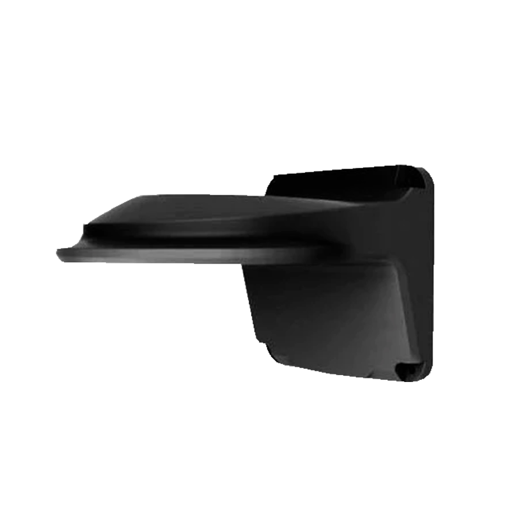 UNIVIEW UV-TR-WM03-B-IN-BLACK - Soporte de pared - Para cámaras domo - Apto para uso en exterior - Color negro - Pasador de cables - 126 mm (Al) x 126 (An) x 233 (Fo) mm