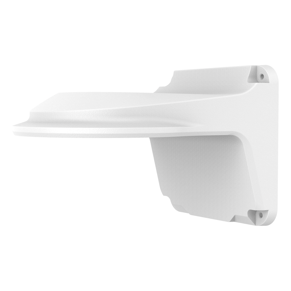 UNIVIEW UV-TR-WM03-B-IN-V2 - Soporte de pared - Para cámaras domo - Apto para uso en exterior - Color blanco - Pasador de cables - 126 mm (Al) x 126 (An) x 188 (Fo) mm