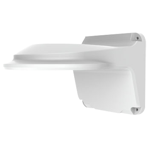 UNIVIEW UV-TR-WM04-IN - Soporte de pared - Para cámaras domo - Apto para uso en exterior - Color blanco - Pasador de cables - 125 mm (Al) x 125 (An) x 208 (Fo)