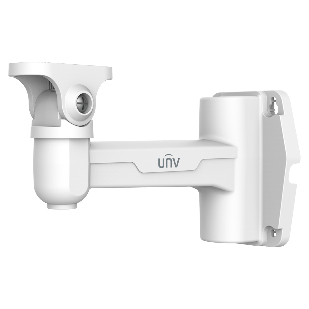 UNIVIEW UV-TR-WM07P-A - Soporte de pared - Para cámaras box - Apto para uso en exterior/interior - Color blanco - 183.7 (Fo) x 104.2 (Al) x 73.2 (An) mm - imagen 1