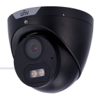 UNIVIEW UV-UAC-T125-AF28M-W-BLACK - Cámara Turret 4 en 1 Uniview Gama Whale - 5 MP | Lente 2.8 mm - Luz blanca 40 m | DWRD | Color 24/7 - ColorHunter - IP67 | Micrófono integrado | Color Negro - imagen 1