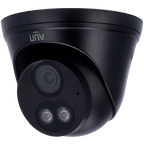 UNIVIEW UV-UAC-T142-AF28LM-DL-BLACK - Uniview - Cámara Turret 4n1 | Gama Whale - Resolución 2 Megapíxel - Lente 2.8 mm | ColorHunter - Smart IR y White light alcance 40 m - IP67 | Micrófono integrado | Metal +Plástico - imagen 1
