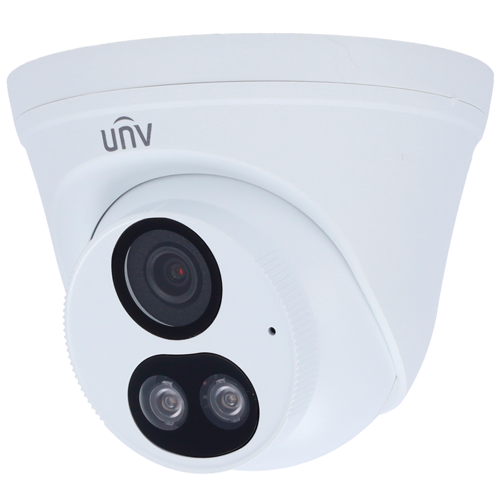 UNIVIEW UV-UAC-T145-AF28LM-DL - Uniview - Cámara Turret 4n1 | Gama Whale - Resolución 5 Megapíxel (2880×1620) - Lente 2.8 mm | ColorHunter - Smart IR y White light alcance 40 m - IP67 | Micrófono integrado | Metal +Plástico - imagen 1