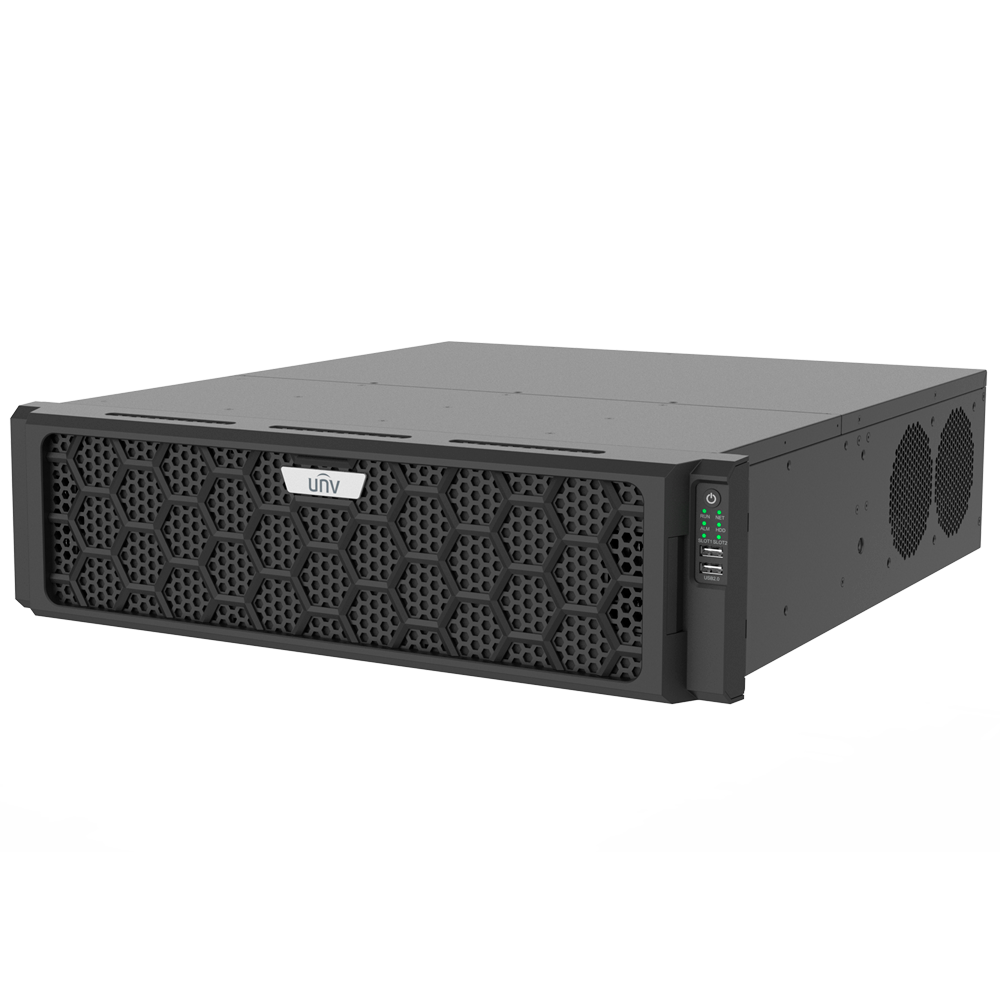 UNIVIEW UV-UG-I500-H16-IN - Servidor de gestión de vídeo - 1000 dispositivos | 2000 canales | 12 Mpx - 4 Puertos de red | Alarma 24 Entradas / 8 Salida - Ancho de banda 650 Mbps - Admite 16 discos duros | RAID