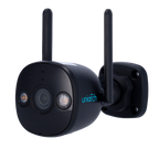 UNIARCH UV-UHO-B2D-M5F3D-BLACK - Cámara IP WiFi Uniarch Panda serie B - 5MP | Lente 2.8 mm | MicroSD 512GB - IR 20 m | Luz blanca 10 m - Detección de humano y vehículo - Wi-Fi 2.4G | UMD | IP67 - Mic | Speaker | Negro - imagen 1