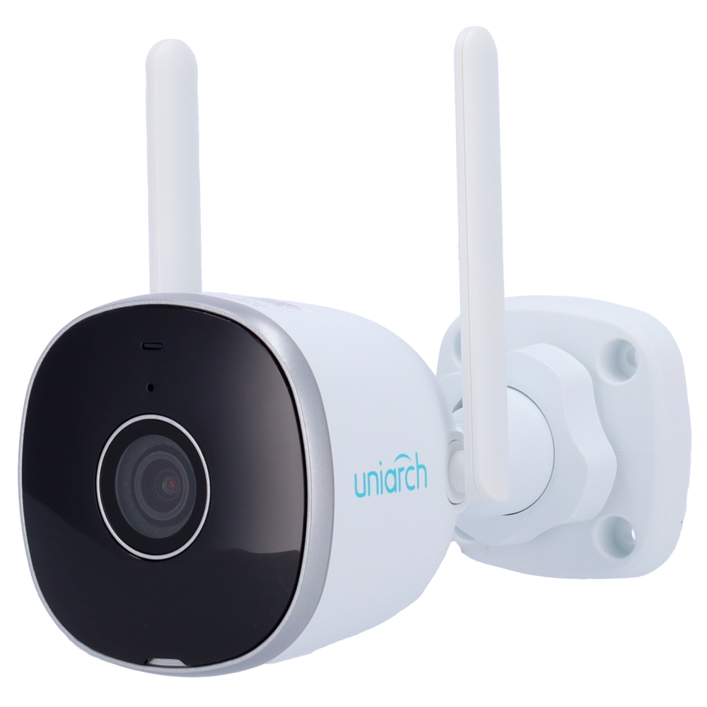 UNIARCH UV-UHO-B2R-M2F3 - Cámara IP WiFi Uniarch Panda serie B - Resolución hasta 2Mpx, alta calidad de imagen - Detección de humano - MicroSD 128 GB | IR inteligente hasta 20m - Audio bidireccional: Micrófono y altavoz - Ultra H.265 | IP67 - imagen 1