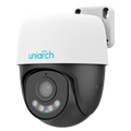 UNIARCH UV-UHO-P2A-M3F4D - Cámara Domo Uniarch IP - 3 MP | Lente 4 mm | microSD 512 GB - Auto Tracking - IR 30 m | Luz blanca 10 m | DWDR - Wi-Fi | Mic | Altavoz | IP66
