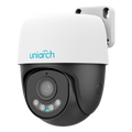 UNIARCH UV-UHO-P2C-M4F4 - Cámara Domo Uniarch IP - 4 MP | Lente 4 mm | microSD 512 GB - Auto Tracking | Wise-ISP - Luz blanca 30 m | DWDR - Wi-Fi | Mic | Altavoz | IP66