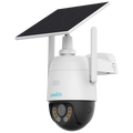 UNIARCH UV-UHO-P2G-M3F4D-EU - Cámara Domo IP - Gama Uniarch - 3 MP | Lente 4 mm | microSD 512 GB - Luz blanca 30 m | IR 30 m - 4G | Batería solar | AOV | UMD - Mic | Altavoz | IP66