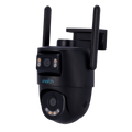 UNIARCH UV-UHO-P2S-M33F34-BLACK - Cámara IP WiFi Uniarch Panda serie P - Resolución hasta 3Mpx, alta calidad de imagen - Doble lente: Fija (vista general) y PT (Móvil) - Detección de humano y vehículo | Autotracking - Iluminación dual inteligente: IR y lu - imagen 1
