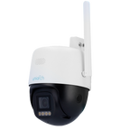 UNIARCH UV-UHO-P3C-M5F4 - Cámara IP PT WiFi | Uniarch - 5 MP | Lente 4 mm | microSD 512 GB - Luz blanca 30 m - Color Hunter con tecnología Wise-ISP - Disuasión activa | UMD | IP66 - Botón de reset | Micrófono y altavoz incorporado - imagen 1