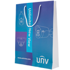 UNIVIEW UV-UNI-BAG - Uniarch - Bolsa - Cartón laminado - Color azul/blanco - imagen 1